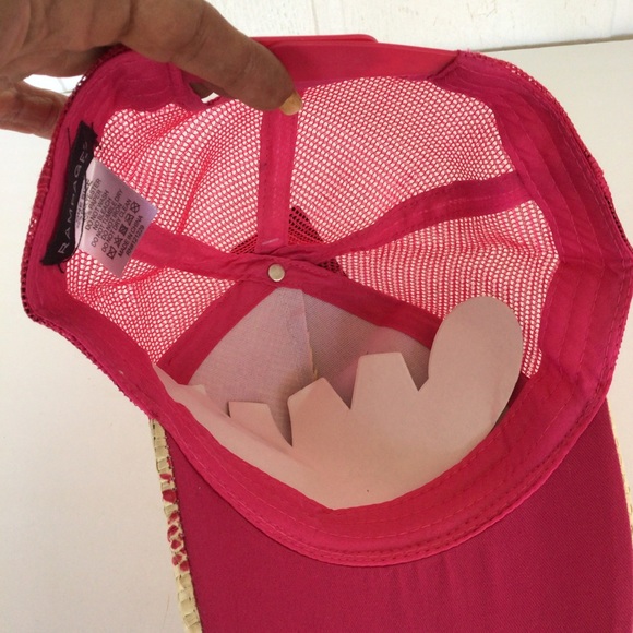 RAMPAGE PINEAPPLE TRUCKER HAT NWT - Picture 8 of 8